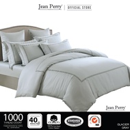 Jean Perry Hotel Series Quilt Cover Set - 100% Combed Cotton Sateen 1000TC (Queen)