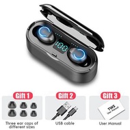 全城熱賣 - 無線藍牙耳機（顏色：F9-8黑色）