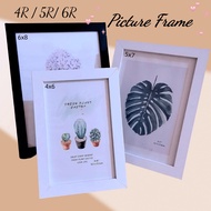 Simple wooden 6R / 5R / 4R photo frame table/picture frame hanging wall photo with Plexiglass 5*7 YY