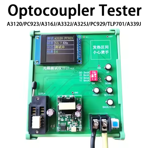 Optocoupler Tester IC Tester METER FOR Inverter IGBT Drive A3120 / PC923 / A316J / A330J / A332J / A