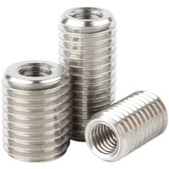 (Inlay nut 304 stainless steel inner and outer teeth nut, thread transfer nut, variable diameter scr