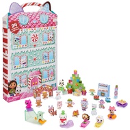 Gabby’s Dollhouse, Advent Calendar 2023, 24 Surprise Toys with Figures, Stickers & Dollhouse Accesso