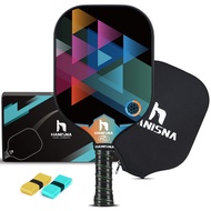 Pickleball Paddle, Carbon Fiber Pickleball Paddles with Enhance PP Honeycomb Core, Ultra Cushion Pic