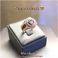 Cincin Rolex Rosegold Kadar 750 Asli Emas