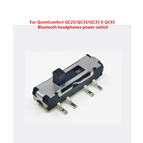 Replace the power switch For Bose QuietComfort QC25/QC35/QC35 II QC45 Bluetooth headphones power swi