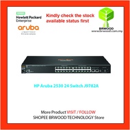 HP ARUBA J9782A: ARUBA 2530 24 24 PORT 10/100 C/W 2XGBASE-T 2XSPF SWITCH SWITCH