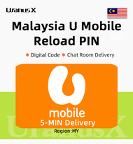 U Moblie Reload PIN(MY) Malaysia Phone PIN Code⚡5-MIN Chat Room Delivery ⚡ 24/7 Chat Room Delivery