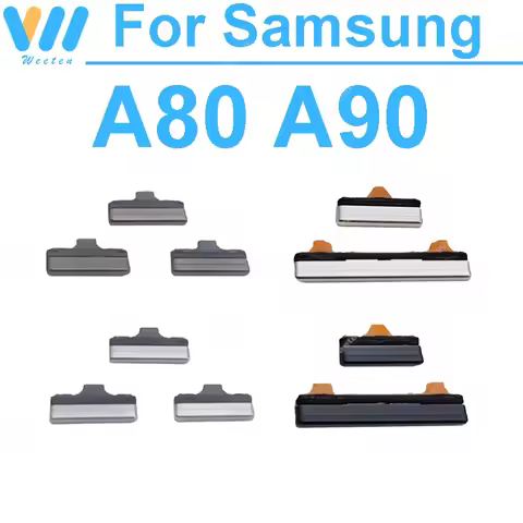 Phone Volume + Power button Use For Samsung Galaxy A80 A90 A8050 A9080 5G up / down volume Side keyp