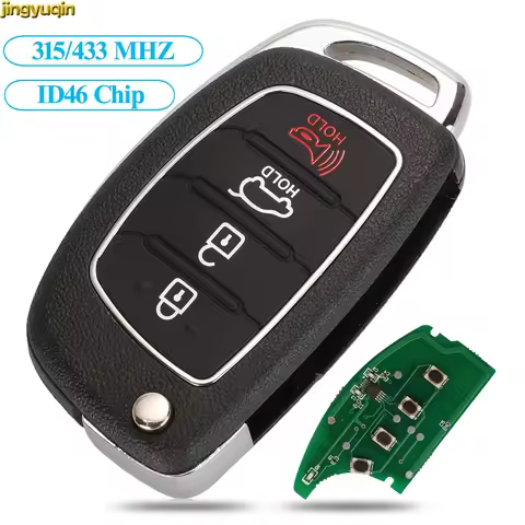 Jingyuqin Remote Car Key Control 315/433MHz ID46 Chip For Hyundai Accent I40 I20 IX35 I45 HB20 SANTA
