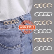 [Wholesale] Smooth Chain Jeans Waist Buckle / DIY Decorative Clothes Metal Brooches / Removable Tigh