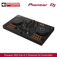 Pioneer DDJ FLX-4 2-channel DJ controller for multiple DJ applications