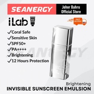 iLab Max-Spectrum Invisible Sunscreen Emulsion SPF50+ PA+ Coral Safe