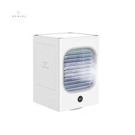 Air Cooler Mini Fan Portable Airconditioner for Room Home Air,White