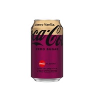 Zero Sugar Coca-Cola – Cherry Vanilla 零卡無糖可口可樂 — 車厘子雲呢拿味 12oz / 355ml【049000093322】