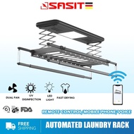 SAS Automated Laundry Rack Tuya-app WIFI Control Electric Ceiling Clothes Drying Rack With Standard Installation ware