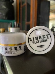 MAULI-CREAM LINSKY PLATINUM DAN TUTUP PUTIH SUPER MEMUTIHKAN PAKET HEMAT