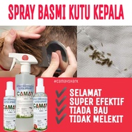 Spray Basmi Kutu Kepala Lice Spray Camay Repellent 200ml