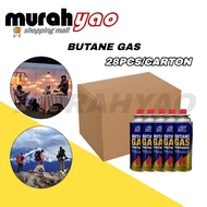 (28 Pcs/Carton) Butane Gas Cartridge for Cooking Outdoor Camping BBQ/Kartrij Gas Butana