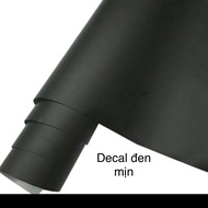 Combo of 5 meters of smooth black decal for cars, motorbikes, phones, laptops, suitcases...