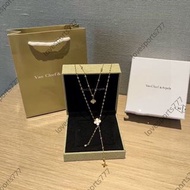 🌟官網授權商家🌟梵克雅寶四葉草雙面雙鍊流蘇項鍊