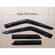 DOOR VISOR - MUGEN STYLE - OLD SAGA - ISWARA & WIRA - kereta - accessories