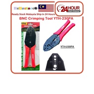 BNC Crimping Tool YTH-230PA RG58/RG59/RG6 Head Crimping Pliers Terminal Crimping Tool Plier