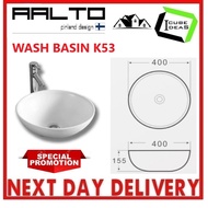 AALTO WASH BASIN K53 | Local Singapore Warranty / Express Free Home Delivery