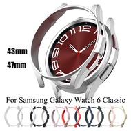 43mm 47mm Watch Case For Galaxy Watch 6 Classic Hard PC Bumper Case Without Screen Protector