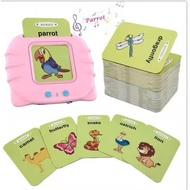 【SG Stock】Early Education Flash Card Reader Toy Talking Flash Cards for Kids English Learning Educat