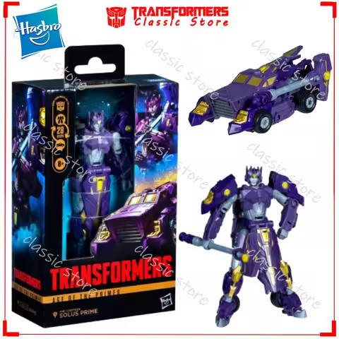 In Stock Classic Transformers Toys Age Of The Primes Deluxe Class Solus Prime Cybertron Autobots Act