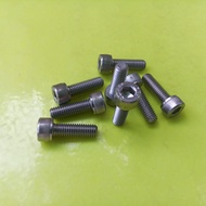 BAUT L STAINLESS M4 X 15 / BAUT 7 KUNCI L3 / L 3 / BAUT L SS M4 X 15 SUS 304 / BAUT L M4X15 STAINLES