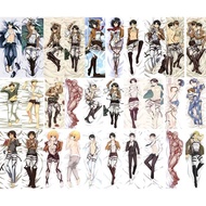 Shingeki No Kyojin Dakimakura Anime Pillowcase Attack On Titan Eren Jaeger Ackerman Levi Ymir Huggin