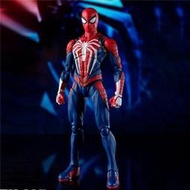 升級戰衣 PS4遊戲版 蜘蛛人物俠 可動盒裝手辦公仔模型擺件人偶