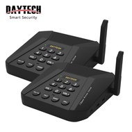 Daytech Wireless Office Intercom System Type-C Charging Multi-channel 1.5KM Long Range No Phone Bill