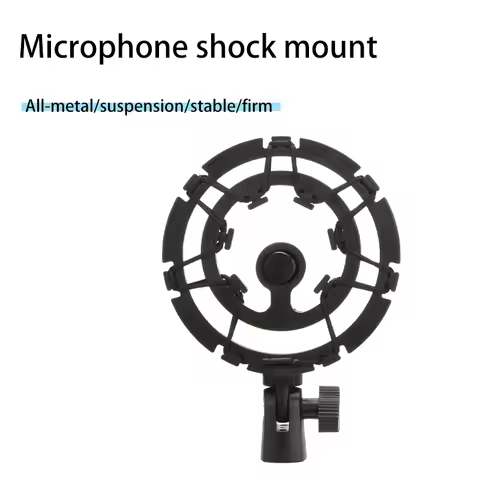 All-Metal Blue Yeti Shock Mount - Stable Suspension Mic Holder with 360° Adjustable Knob for Studio,