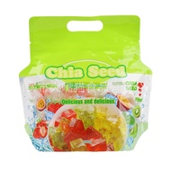 Chia Seed Gummies 300g Multiple Fruit Flavors Mixed High-value 3D Cube Candy