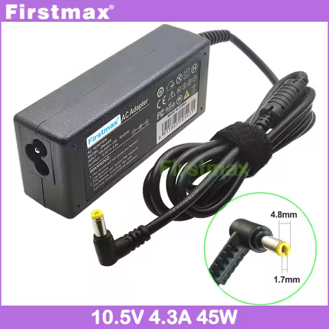 10.5V 4.3A 45W AC Charger for Sony Duo 11 13 SVD1122S8C SVD13219CJB Pro 11 13 VGP-AC10V7 VGP-AC10V8 