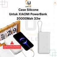 Silicone Protective Case Xiaomi PowerBank 20000Mah 33W – Soft Case Cover Anti-Collision Protective
