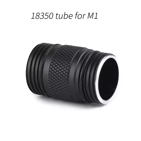 Convoy Black 18350 Tube for M1 Flashlight