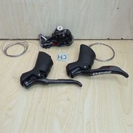 Groupset Mini Sensah Empire Carbon 2x11 speed Brifter RD Gravel Roadbike Racing 2x11 speed Road Bike