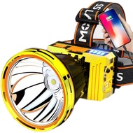 CRX ไฟฉายคาดหัว ไฟฉายคาดหัวLED ไฟฉายเดินป่า ไฟฉายแรงสูง หน้าไฟส่องกบ ไฟฉายคาดหัวแท้ไฟฉายคาดศีรษะ X-6