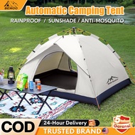 Automatic Camping Tent Auto Khemah Foldable Waterproof Portable Outdoor Tent Hiking Easy Setup