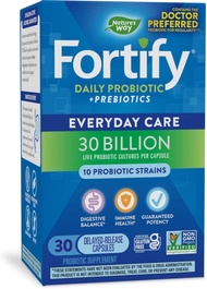 Nature’s Way Fortify Daily Probiotic 30 Billion  Prebiotic Termurah