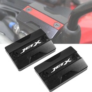 Motorcycle Accessories CNC Front Brake Fluid Reservoir Oil Cup Cap Master Cylinder Cover For SYM JET