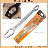 C&M Kunci Sepana Dua Kepala Automatik 8-22mm Anti Slip Wrench Multi Function Combination Wrench