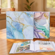 Tokugawa 4R20 cm 200 Sheets Square Back Paper Core photo Album photo album8.8