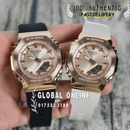100% ORIGINAL CASIO WOMEN G-SHOCK GM-S2110B-8A / GM-S2110PG-1A4 / GM-S2110PG-4A / GM-S2110B / GM-S21