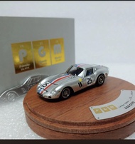 徵收 1/64  PGM  豪華版 (圓盒) 法拉利 Ferrari 250 GTO 全開 模型車