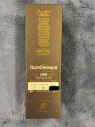 現貨 - The GlenDronach 29 Year Old 1989 Cask 2918 Pedro Ximénez Puncheon whiskey 
