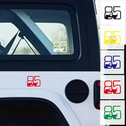 Creative 1941 Willys Decal 85th Anniversary Car Sticker For Jeep Wrangler JK JL Gladiator Renegade C